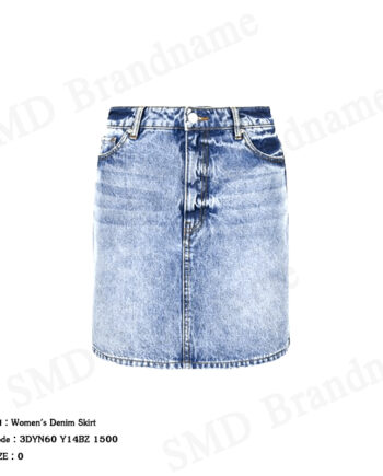 Armani Exchange กระโปรงยีนส์ผู้หญิง รุ่น Women's Denim Skirt Code: 3DYN60 Y14BZ 1500