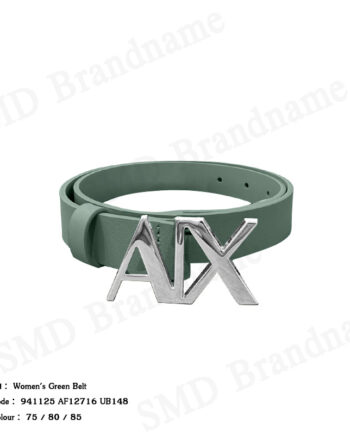 Armani Exchange เข็มขัด รุ่น Women's Green Belt Code: 941125 CC719 U7231