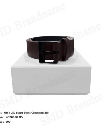 Calvin Klein Jeans เข็มขัด รุ่น Men's CKJ Square Buckle Commercial Belt Code: 4G7005G TPV