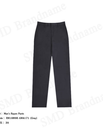 Arrow กางเกงสแล็คผู้ชาย ขายาว ทำงาน รุ่น Man's Rayon Pants Code: RM10890 AM4171 (Grey)