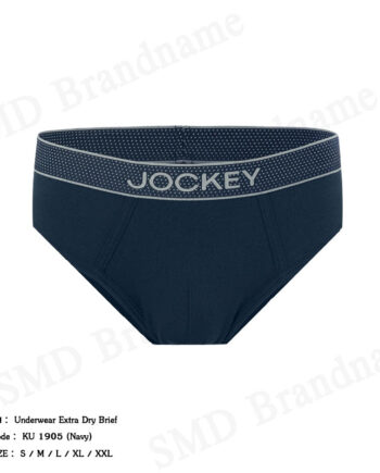 Jockey กางเกงชั้นในผู้ชาย รุ่น Underwear Extra Dry Brief Code: KU 1905 (Navy)