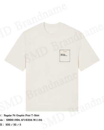Armani Exchange เสื้อยืดคอกลมผู้ชาย รุ่น Regular Fit Graphic Print T-Shirt Code: XM001906 AF10356 M1156