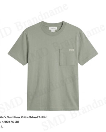 Calvin Klein Jeans เสื้อยืดคอกลมผู้ชาย รุ่น Men's Short Sleeve Cotton Relaxed T-Shirt Code: 4RB267G LRT