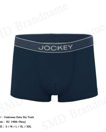 Jockey กางเกงชั้นในผู้ชาย รุ่น Underwear Extra Dry Trunk Code: KU 1906 (Navy)