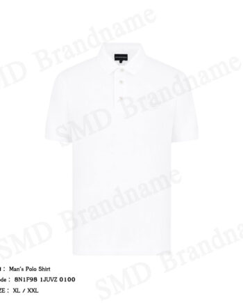 Emporio Armani เสื้อโปโลผู้ชาย รุ่น Man's Polo Shirt Code: 8N1F98 1JUVZ 0100