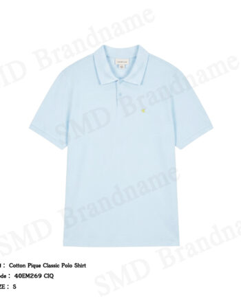 Calvin Klein Jeans เสื้อโปโลผู้ชาย รุ่น Cotton Pique Classic Polo Shirt Code: 40EM269 CIQ