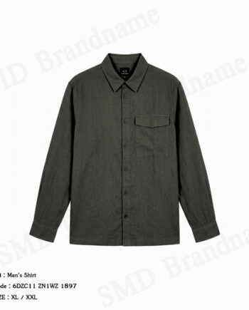 Armani Exchange เสื้อเชิ้ตแขนยาวผู้ชาย รุ่น Men's Shirt Code: 6DZC11 ZN1WZ 1897