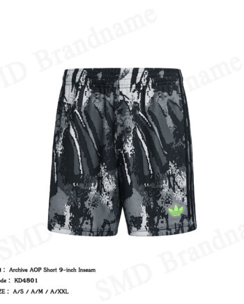Adidas กางเกงขาสั้นผู้ชาย รุ่น Archive AOP Short 9-inch Inseam Code: KD4801