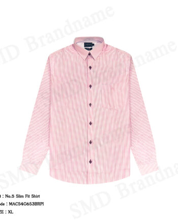 Arrow เสื้อเชิ้ตแขนยาวผู้ชาย รุ่น No.5 Slim Fit Shirt Code: MACS4G6S3BRPI