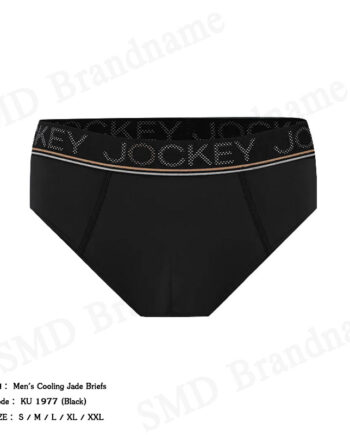 Jockey กางเกงชั้นในผู้ชาย รุ่น Men's Cooling Jade Briefs Code: KU 1977 (Black)