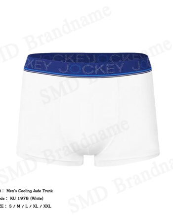 Jockey กางเกงชั้นในผู้ชาย รุ่น Men's Cooling Jade Trunk Code: KU 1978 (White)