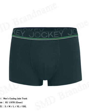 Jockey กางเกงชั้นในผู้ชาย รุ่น Men's Cooling Jade Trunk Code: KU 1978 (Green)