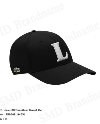 Lacoste หมวกแก็ป รุ่น Unisex 3D Embroidered Baseball Cap Code: RK0342 10 031