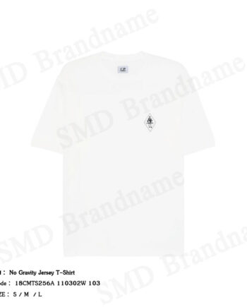 C.P. Company เสื้อยืดคอกลมผู้ชาย รุ่น No Gravity Jersey T-Shirt Code: 18CMTS256A 110302W 103