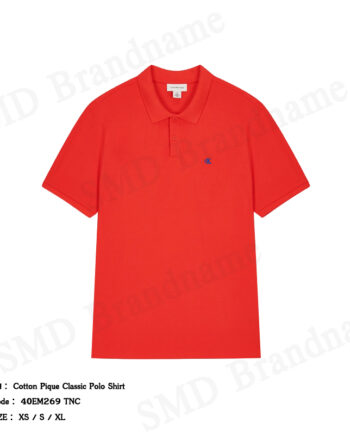 Calvin Klein Jeans เสื้อโปโลผู้ชาย รุ่น Cotton Pique Classic Polo Shirt Code: 40EM269 TNC