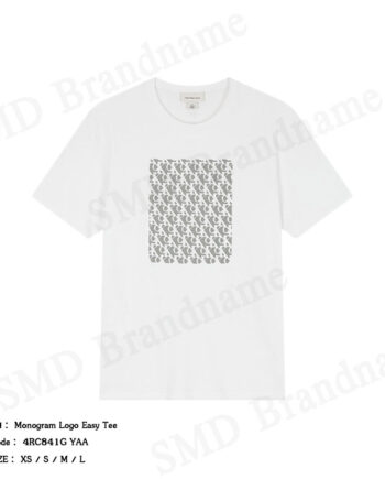 Calvin Klein Jeans เสื้อยืดคอกลมผู้ชาย รุ่น Monogram Logo Easy Tee Code: 4RC841G YAA