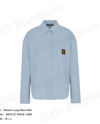 Armani Exchange เสื้อเชิ้ตแขนยาวผู้หญิง รุ่น Women's Long Sleeve Shirt Code: 6DYC12 YN5UZ 15DR