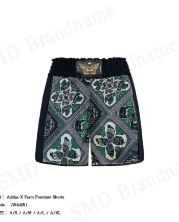 Adidas กางเกงขาสั้นผู้หญิง รุ่น Adidas X Farm Premium Shorts Code: JW4481