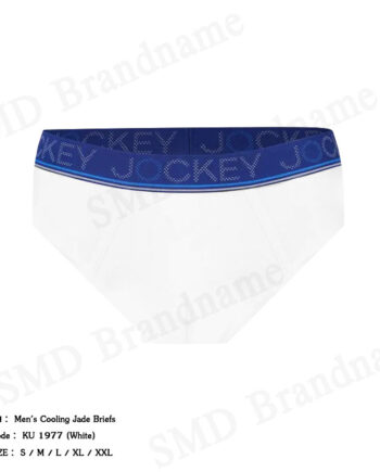 Jockey กางเกงชั้นในผู้ชาย รุ่น Men's Cooling Jade Briefs Code: KU 1977 (White)