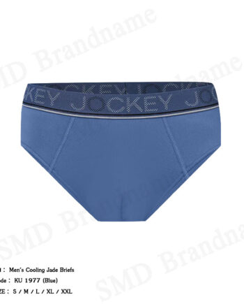 Jockey กางเกงชั้นในผู้ชาย รุ่น Men's Cooling Jade Briefs Code: KU 1977 (Blue)