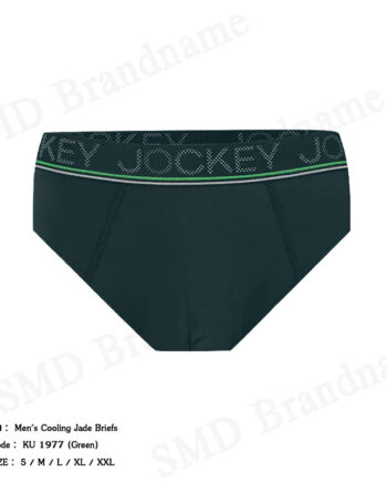 Jockey กางเกงชั้นในผู้ชาย รุ่น Men's Cooling Jade Briefs Code: KU 1977 (Green)