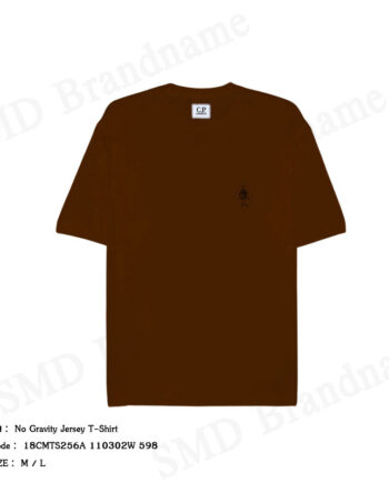 C.P. Company เสื้อยืดคอกลมผู้ชาย รุ่น No Gravity Jersey T-Shirt Code: 18CMTS256A 110302W 598