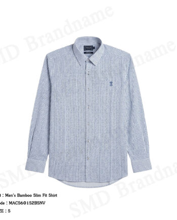 Arrow เสื้อเชิ้ตแขนยาวผู้ชาย รุ่น Men's Bamboo Slim Fit Shirt Code: MACS601S2BSNV