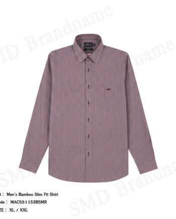 Arrow เสื้อเชิ้ตแขนยาวผู้ชาย รุ่น Men's Bamboo Slim Fit Shirt Code: MACS511S3BSMR