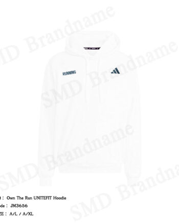Adidas เสื้อสเวตเตอร์แขนยาว รุ่น Own The Run UNITEFIT Hoodie Code: JM3656