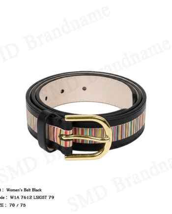 Paul Smith เข็มขัด รุ่น Women's Belt Black Code: W1A 7612 LSIGST 79