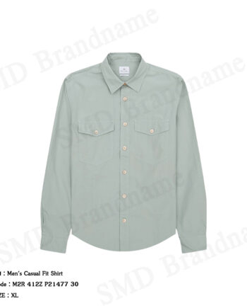 Paul Smith เสื้อเชิ้ตแขนยาวผู้ชาย รุ่น Men's Casual Fit Shirt Code: M2R 412Z P21477 30