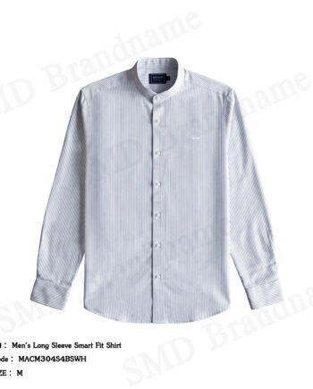 Arrow เสื้อเชิ้ตแขนยาวผู้ชาย รุ่น Men's Long Sleeve Smart Fit Shirt Code: MACM304S4BSWH