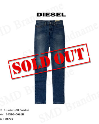 Diesel กางเกงยีนส์ รุ่น D-Luster L.30 Pantaloni Code: 00SID8-0095H