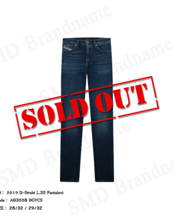 Diesel กางเกงยีนส์ผู้ชาย รุ่น 2019 D-Strukt L.32 Pantaloni Code: A03558 0GYCS