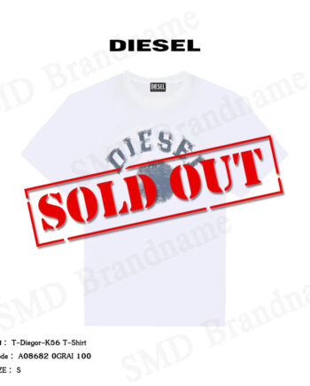 Diesel เสื้อยืดคอกลม รุ่น T-Diegor-K56 T-Shirt Code: A08682 0GRAI 100