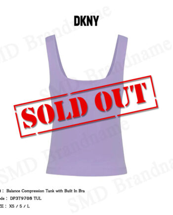 DKNY Sport เสื้อกล้าม รุ่น Balance Compression Tank with Built In Bra Code: DP3T9708 TUL
