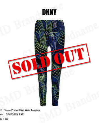 DKNY Sport กางเกงออกกำลังกาย รุ่น Fitness Printed High Waist Leggings Code: DP4P3021 F9X