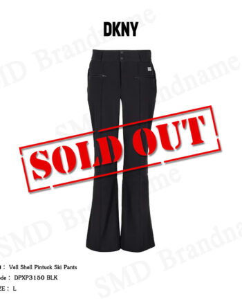 DKNY Tech กางเกงขายาว รุ่น Vell Shell Pintuck Ski Pants Code: DPXP3150 BLK