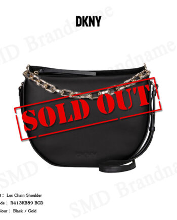 DKNY กระเป๋าสะพายข้าง รุ่น Les Chain Shoulder Code: R413KB89 BGD