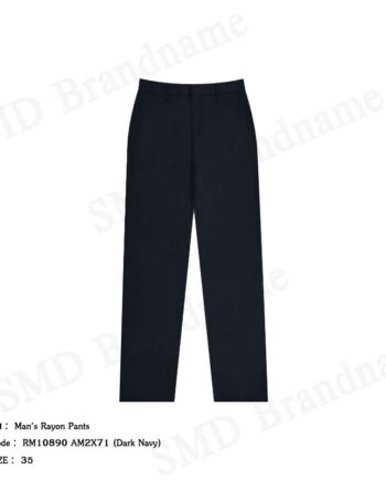 Arrow กางเกงสแล็คผู้ชาย ขายาว ทำงาน รุ่น Man's Rayon Pants Code: RM10890 AM2X71 (Dark Navy)