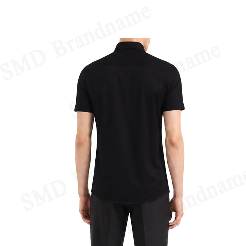 Emporio Armani เสื้อเชิ้ตแขนสั้นผู้ชาย รุ่น Men's Shirt Code: 8N1CG0 1JUVZ 0999