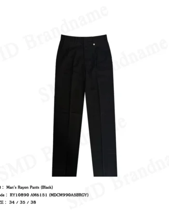 Arrow กางเกงสแล็คผู้ชาย ขายาว ทำงาน รุ่น Man's Rayon Pants (Black) Code: RY10890 AM6151 (MDCM990A5BRGY)