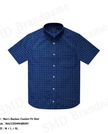 Arrow เสื้อเชิ้ตแขนสั้นผู้ชาย รุ่น Men's Bamboo Comfort Fit Shirt Code: MACC2D9W4BSNV