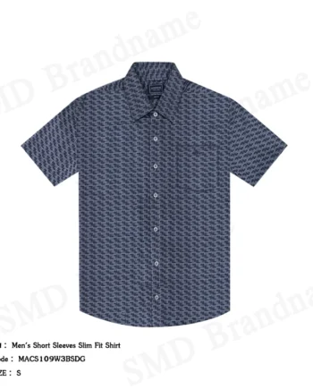 Arrow เสื้อเชิ้ตแขนสั้นผู้ชาย รุ่น Men's Short Sleeves Slim Fit Shirt Code: MACS109W3BSDG