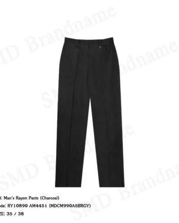 Arrow กางเกงสแล็คผู้ชาย ขายาว ทำงาน รุ่น Man's Rayon Pants (Chacoal) Code: RY10890 AM4451 (MDCM990A5BRGY)