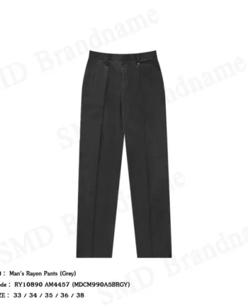 Arrow กางเกงสแล็คผู้ชาย ขายาว ทำงาน รุ่น Man's Rayon Pants (Grey) Code: Code RY10890 AM4457 (MDCM990A5BRGY)