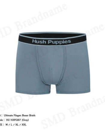 Hush Puppies กางเกงชั้นในผู้ชาย รุ่น Ultimate Filagen Boxer Briefs Code: HU H3FG07 (Grey)