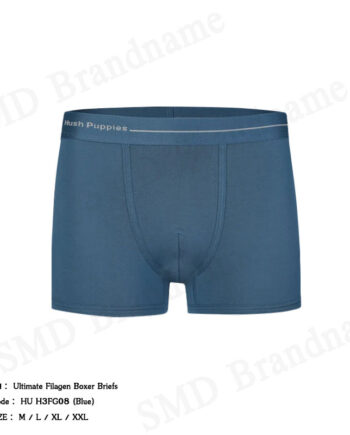 Hush Puppies กางเกงชั้นในผู้ชาย รุ่น Ultimate Filagen Boxer Briefs Code: HU H3FG08 (Blue)
