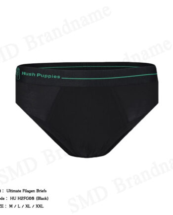 Hush Puppies กางเกงชั้นในผู้ชาย รุ่น Ultimate Filagen Briefs Code: HU H2FG08 (Black)