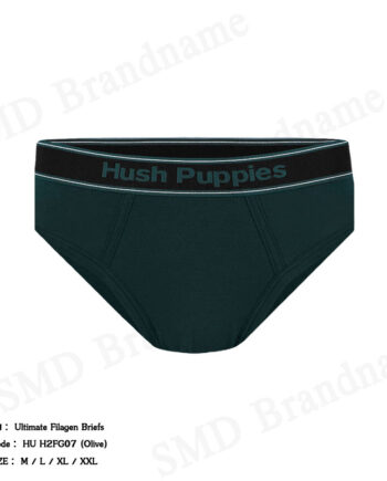 Hush Puppies กางเกงชั้นในผู้ชาย รุ่น Ultimate Filagen Briefs Code: HU H2FG07 (Olive)